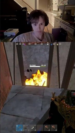 360 no scope counter raid AIMBOT #rustlord #rustgame #rust #solo