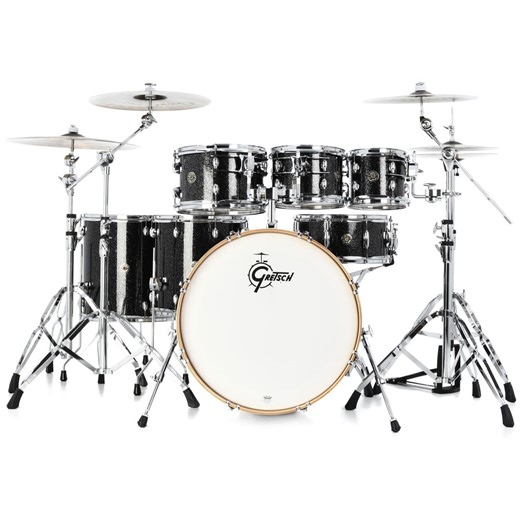 Gretsch Drums Catalina Maple 7-piece Shell Pack - Black Stardust