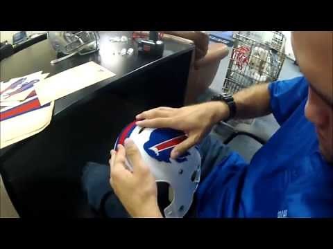 How to make an NFL helmet