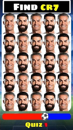 🤯 Find CR7, Neymar & Messi! 👀⚽ Hardest Football Spotting Challenge