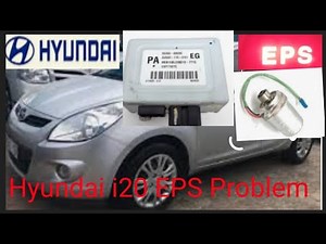 Hyundai i20 Steering Hard EPS Light fix// HOW TO CHECK STEERING HARD PROBLEM