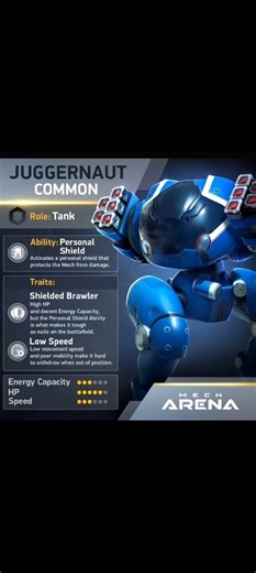 top 3 heavy hp mech for beginners in mech arena #mecharena