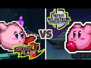 Moveset-Comparasion- Kirby- (SSF2 vs SSBC)