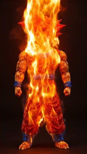 Fire vs Goku ASMR