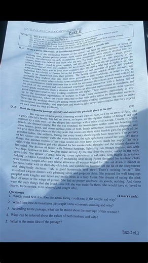 CSS 2026 Paper for English (Precis and Composition)#english #precis #composition #paper #2026