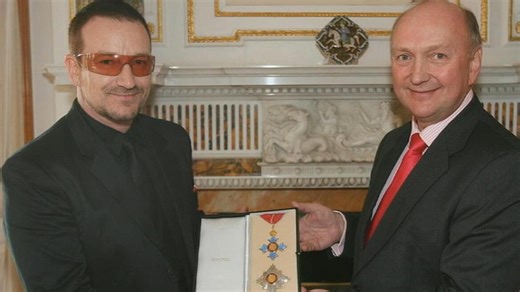 Bono Awarded Knighthood