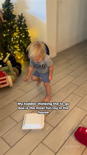 Apparently this styrofoam box has a lot of potential! Lol toddlers are so funny! And us parents I guess we could learn a lot from film, goes to show they don’t really need all these expensive toys that we buy them! #baby #toddlermom #momlife #parenting #motherhood #parenthood #toddler #ToddlerLife #boymom | Julie Anne Boyer