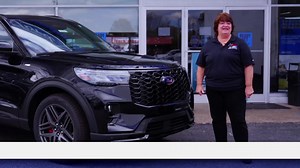 Slide over to Robin Ford and find Rita! She’s ready to show you why the 2025 Ford Explorer ST-Line is one of the hottest rides of the year.   | Robin Ford Inc. | Facebook