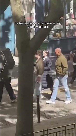 Le tournage de la dernière saison d'Emily in Paris ! 🎬️⁠⁠ #emilyinparis #serie