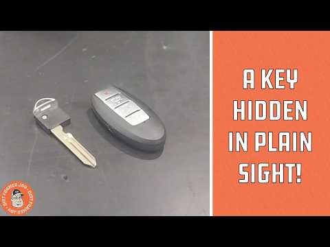 Your Smart Key Fob Has a Physical Key Inside!