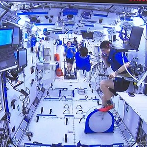Working, dining, exercising and watching TV, three taikonauts have been following their regular work and life schedules for a month in the Tianhe core module of China's #SpaceStation. #SpaceLog | China Plus Culture