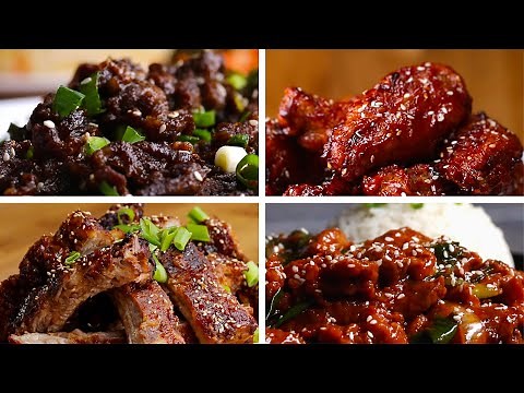 4 Homemade Korean-Style Dinners