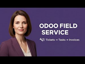 Odoo Field Service Invoicing Flow | Helpdesk → Task → Timesheet → Invoice