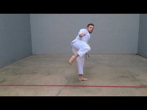 Karate Moves | KAKE GERI - HOOK KICK