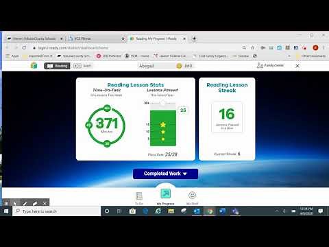 Check iReady Minutes