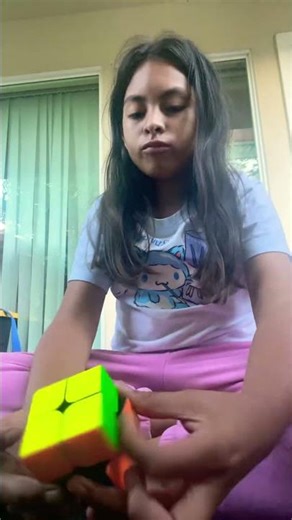 0.56 seconds solve(speed up) #butifyoucloseyoureyes #slime #cubing