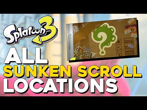 Splatoon 3 All Sunken Scroll Locations