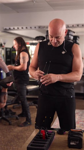 Wait for it…😁 #disturbed #takebackyourlifetour #backstage 🎥: Judy Won Photography | Disturbed