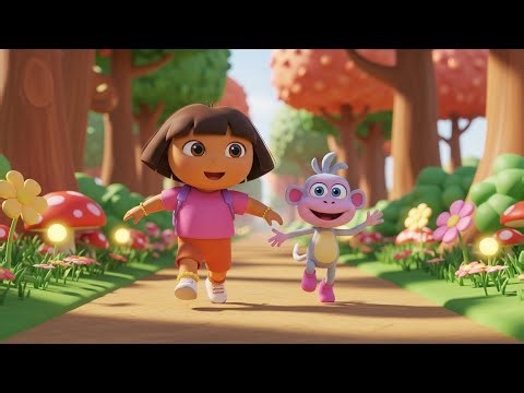 Dora Found a Surprise Behind the Tree | Nursery Rhymes for Kids & Baby Songs