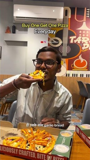 Buy One Get One Pizza Everyday! 😋🍕