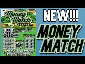 NEW! Money Match! $10 Scratch Off Ticket Gameplay! | New York Lottery