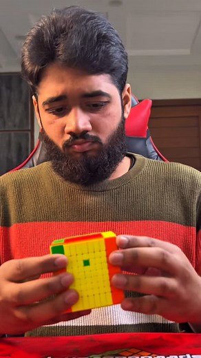 5.9K views · 1.6K reactions | It took me an Hour  Cube Used: QY 9x9 M: Available on @speedcubeshopofficial ♦️ Use Discount Code [Hasnain] #puzzle #cubing #rubikscube #hasnaintechnical #rgbcubesolver #rubikscubeapp #rubikscubesolver | Hasnain Technical | Facebook