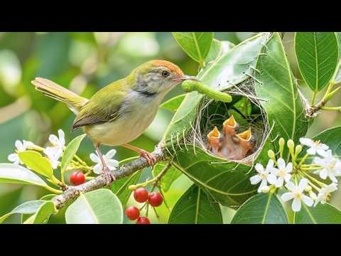 Common Tailorbird: 65 Days From Nest to Independence | Fragile Stitched Nest