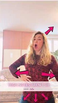 High Notes aren't UP #opera #vocaltechnique