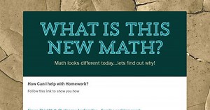 What is this New Math?