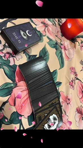 She is using oracle cards as a gentle way to listen to her intuition and reconnect with her inner voice. Each card feels less like a prediction and more like a whisper — guiding her toward clarity, alignment, and self-trust. Instead of searching for fixed answers, she allows the symbols and messages to spark reflection, helping her notice patterns, release what no longer fits, and step forward with intention. The ritual itself becomes grounding: shuffling slowly, breathing deeply, and letting me