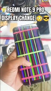 REDMI NOTE 9 PRO DISPLAY CHANGE BACK PENAL CHANGE 😎😳 #smartphone #youtubeshorts #mobilephone