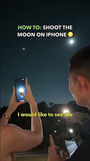 Here’s how to get a clear shot of the moon on your iPhone! 🌕📲 #photography #moon #smartphone