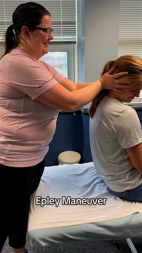 Are you experiencing vertigo symptoms? The Epley Maneuver is the original treatment for positional vertigo. It allows for the repositioning of the crystals in the ears and can have up to a 90% success rate with 2 sessions. #vertigo #epley #bppv #bppvtreatment #physicaltherapy | Gold Medal Physical Therapy