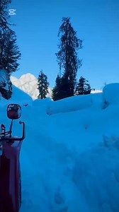 On the way to Leepa Valley after winter snowfall ❤️ #Leepavalley | Leepa Valley