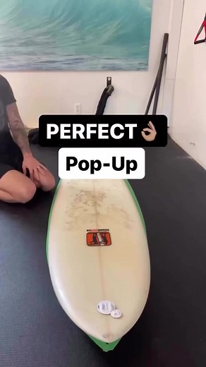 At-Home Pop-Up Training For Beginner Surfers #surf #surfing #longboard #surftipsforbeginners #surftips