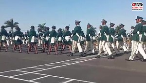 CORRECTIONAL SERVICES OFFICERS STAGE IMPRESSIVE GUARD OF HONOUR His Majesty's Correctional Services Officers delivered a sharp and dignified Guard of Honour display during the ongoing Correctional Day celebrations in Matsapha, reflecting military precision and institutional pride. #CorrectionalDay #hmcs #Eswatini | Eswatini Positive News