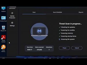 How to scan for malware for windows 11 using malwarebytes , Scan shown in Action...