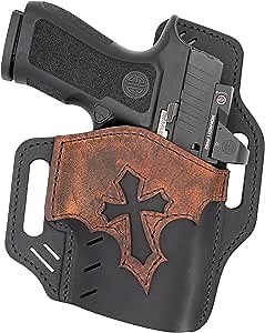 Versacarry® Guardian Arc Angel Vintage (OWB) Holster - Right Hand - 2023 - Flex Vent Technology - Available in Four Sizes to Fit Most Pistols