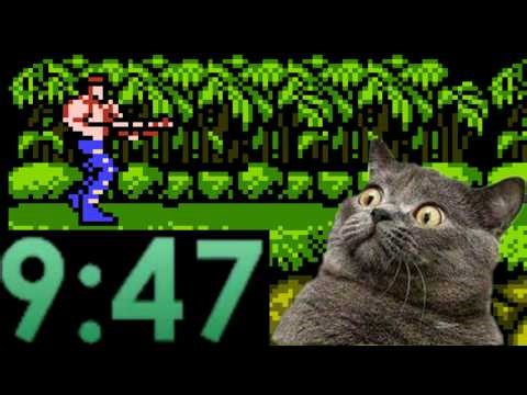 Explicando a Speedrun de Contra do Nintendinho