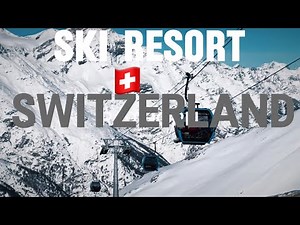 Ski Resort in Switzerland || Beautiful view of the Matterhorn / Guide 4K