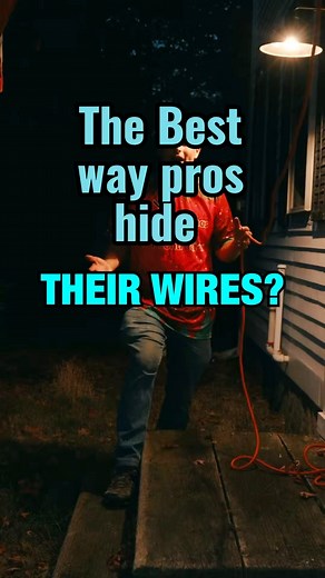 installing Christmas lights like a pro Hide your wires with this gutter clip #ChristmasLightsInstallation #christmaslights | Fredrick Zimmerman