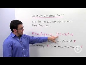 Definition of Antiderivatives