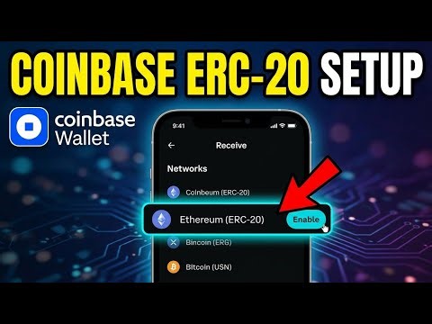 How to setup Coinbase Wallet for ERC-20 token transfers - Complete Guide