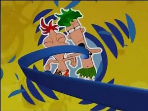 Disney Channel Ribbon Bumpers (Phineas and Ferb Version, 2008-2010) (60 FPS)