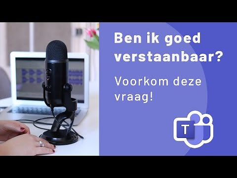 Set up and test the camera and microphone in Microsoft Teams