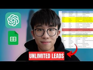 How To Get Unlimited Leads Using ChatGPT in 2025 (Step by step tutorial)