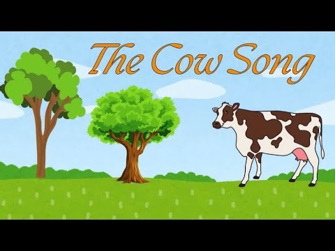 The Cow | Cow The Queen of Meadow | Nursery Rhymes & Baby Songs |The Cow Song