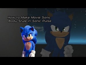 (OLD) How to Make Movie Sonics Body Style in "Sonic Pulse" Roblox