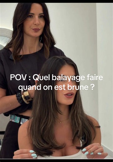 Quel balayage choisir quand on est brune