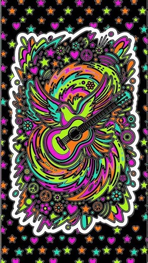How to Draw Peace & Music Art: Step-by-Step!